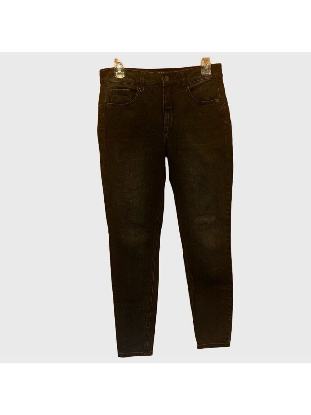 Naf Naf Black Stretch Skinny Jeans Size 10
